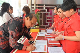 印尼廣法寺落成暨佛像安座開光大典