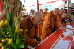 印尼廣法寺落成暨佛像安座開光大典