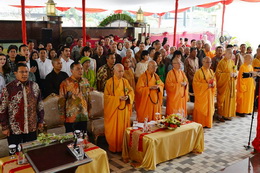 印尼廣法寺落成暨佛像安座開光大典