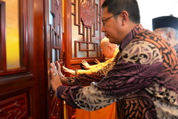 印尼廣法寺落成暨佛像安座開光大典